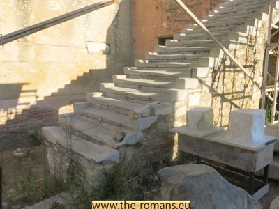 hadrians library 005 stairs 