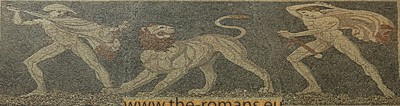 mosaic lion hunt 