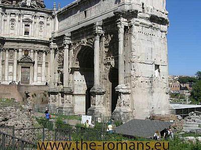 Arch of  Septimius Severus 