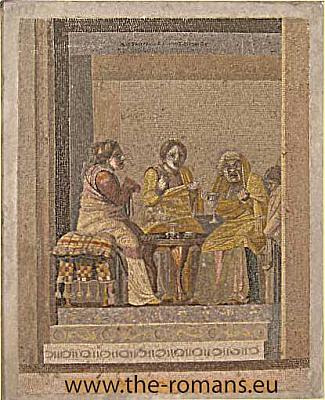 Mosaic comedy: consultation of a witch 