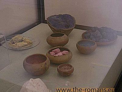 Raw paintmaterials 