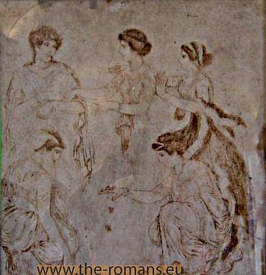 Leto  and Niobe 